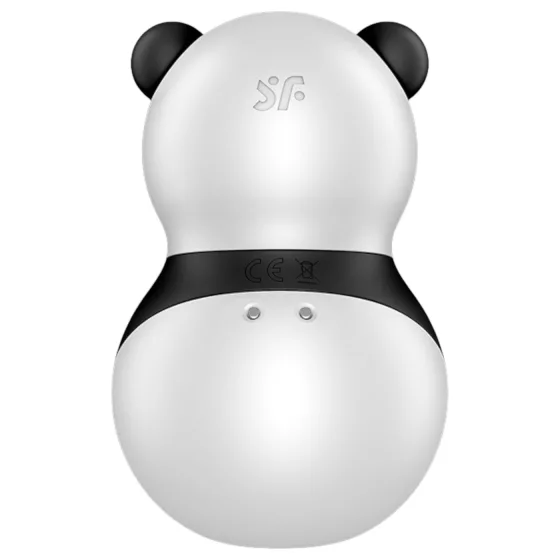 Satisfyer Pocket Panda - stimulátor klitorisu na vlny - čierny