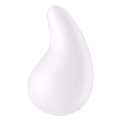  Satisfyer Dew Drop - dobíjací vodotesný vibrátor na klitoris (biely)