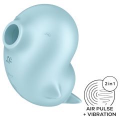   Satisfyer Sassy Seal - vzduchový stimulátor klitorisu (tyrkysový)