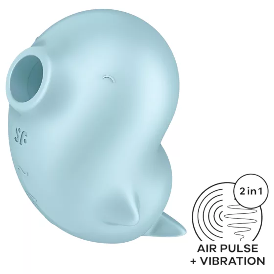 Satisfyer Sassy Seal - stimulátor klitorisu s tlakovými vlnami (tyrkysový)