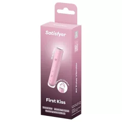   Satisfyer First Kiss - stimulátor klitorisu s vlnami vzduchu (ružový)