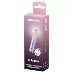   Satisfyer - vibrátor na klitoris s vlnami vzduchu - ružová