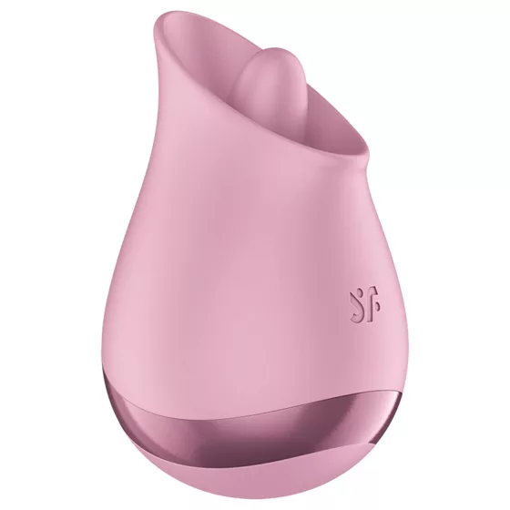 Satisfyer Tongue Player - vibrátor na klitoris s jazykom - ružová