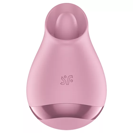 Satisfyer Tongue Player - vibrátor na klitoris s jazykom - ružová