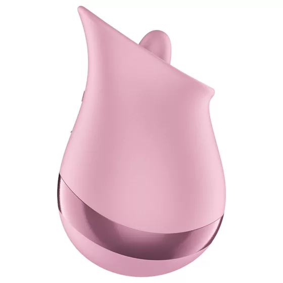 Satisfyer Tongue Player - vibrátor na klitoris s jazykom - ružová