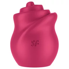   Satisfyer Tongue Twister - rotačný vibrátor na klitoris s jazykom - ružový