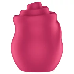   Satisfyer Tongue Twister - rotačný vibrátor na klitoris s jazykom - ružový