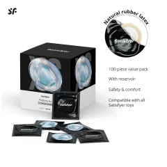 Satisfyer - kondóm - 45 mm (100 ks)