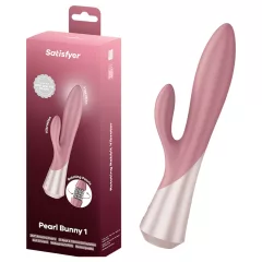   Satisfyer - Pearl Bunny 1 rotačný perlový zajkový vibrátor (ružový)