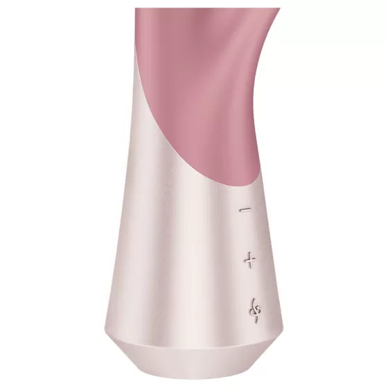 Satisfyer - Pearl Bunny 1 rotačný perlový zajkový vibrátor (ružový)