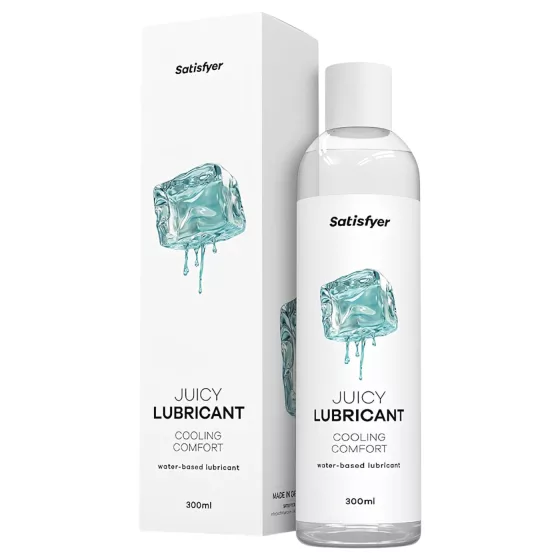 Satisfyer Juicy Cooling Comfort - chladiaci lubrikačný gél (300 ml)