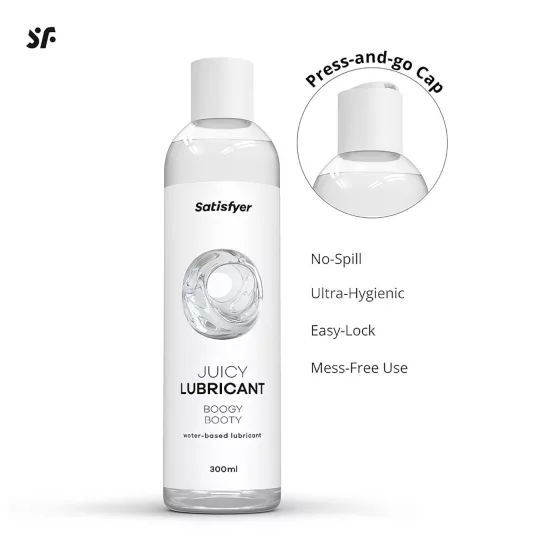 Satisfyer Juicy Boogy Booty - análny lubrikant (300 ml)