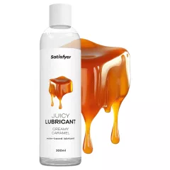   Satisfyer Juicy Creamy Caramel - ochutený lubrikačný gél (300 ml)