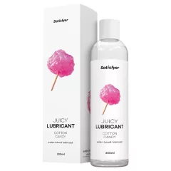   Satisfyer Juicy Cotton Candy - ochutený lubrikačný gél (300 ml)