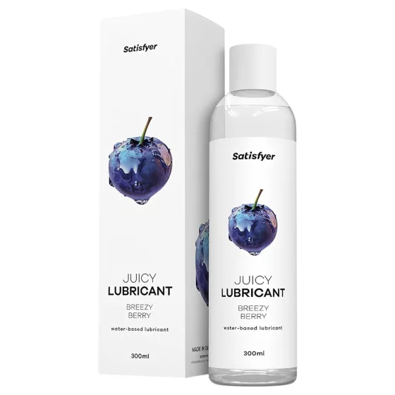 Satisfyer Juicy Breezy Berry - ochutený lubrikačný gél (300 ml)