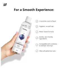   Satisfyer Juicy Breezy Berry - ochutený lubrikačný gél (300 ml)