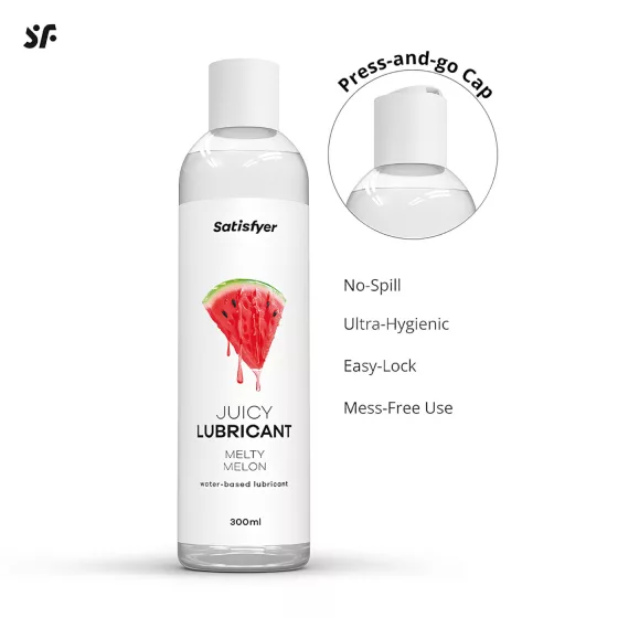 Satisfyer - lubrikačný gél s príchuťou melónu - 300 ml