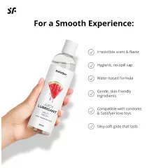 Satisfyer - lubrikačný gél s príchuťou melónu - 300 ml