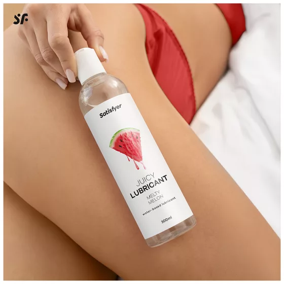 Satisfyer - lubrikačný gél s príchuťou melónu - 300 ml