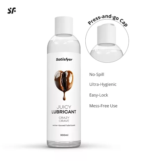Satisfyer Juicy Crazy Crave - ochutený lubrikačný gél (300 ml)