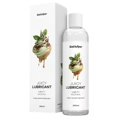   Satisfyer Juicy Minty Mocha - ochutený lubrikačný gél (300 ml)