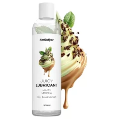   Satisfyer Juicy Minty Mocha - ochutený lubrikačný gél (300 ml)