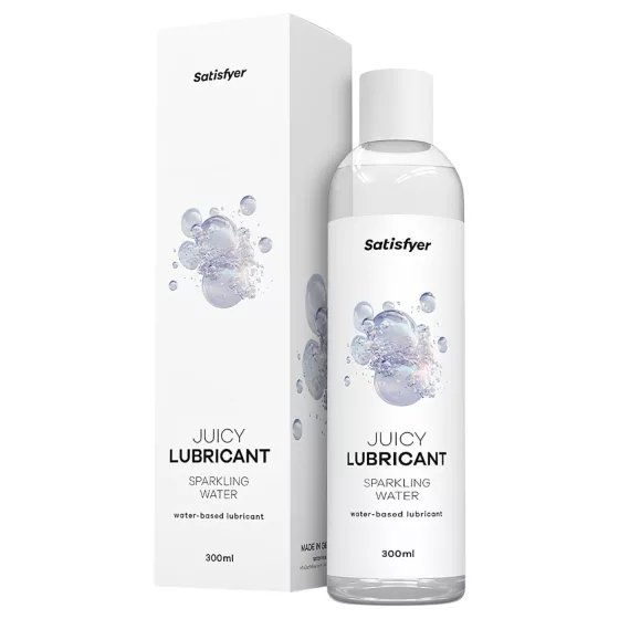 Satisfyer Juicy Sparkling Water - ochutený lubrikant (300 ml)