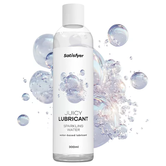 Satisfyer Juicy Sparkling Water - ochutený lubrikant (300 ml)