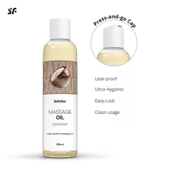 Satisfyer - masážny olej - kokos - 250 ml