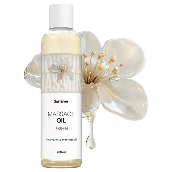 Satisfyer - jazmínový masážny olej (250 ml)