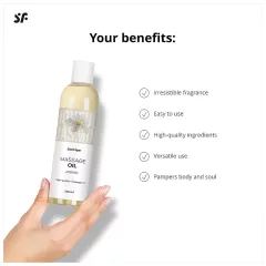 Satisfyer - jazmínový masážny olej (250 ml)