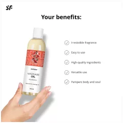 Satisfyer - masážny olej - guarana - 250 ml