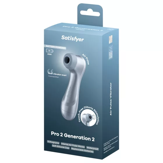 Satisfyer Pro2 Gen2 - stimulátor klitorisu s tlakovými vlnami - modrá