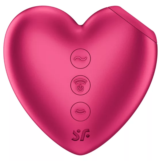 Satisfyer Cutie Heart - stimulátor klitorisu na vlny vzduchu - ružový