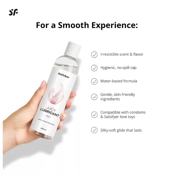 Satisfyer Juicy Feel - lubrikant na vodnej báze (300 ml)