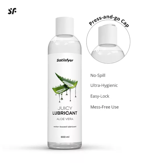 Satisfyer Juicy Aloe Vera - lubrikant s aloe vera (300 ml)