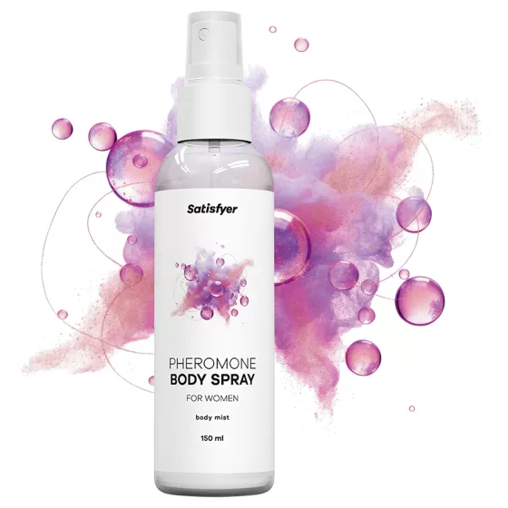 Satisfyer - telový sprej s feromónmi pre ženy (150 ml)