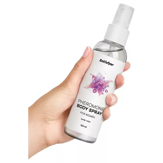 Satisfyer - telový sprej s feromónmi pre ženy (150 ml)