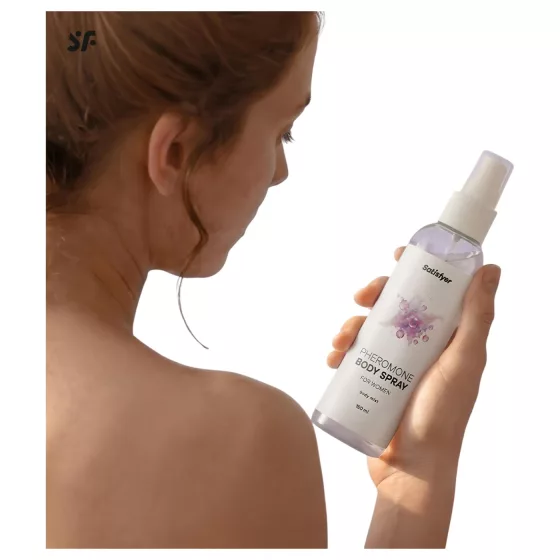 Satisfyer - telový sprej s feromónmi pre ženy (150 ml)