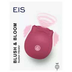 EIS Blush&Bloom - sací vibračný stimulátor (červený)