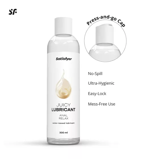 Satisfyer Juicy Anal Relax - análny lubrikant (300 ml)