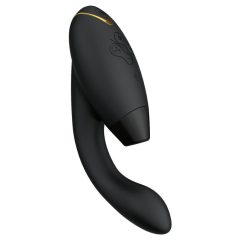   Womanizer Duo 2 - vodotesný vibrátor na bod G a stimulátor klitorisu (čierny)