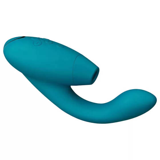 Womanizer DUO 2 - rabbit vibrátor s prisávaním klitorisu (Petrol)