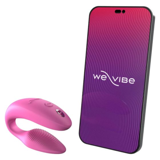 We-Vibe Sync - inteligentný, dobíjací, rádiom ovládaný vibrátor (ružový)
