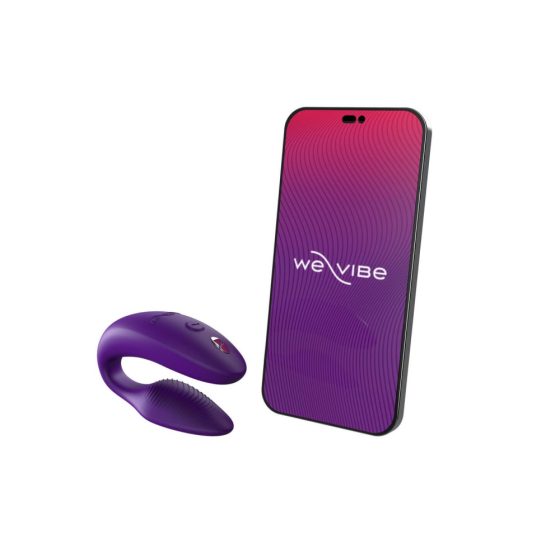 We-Vibe Sync - inteligentný, dobíjací, rádiom riadený vibrátor (fialový)