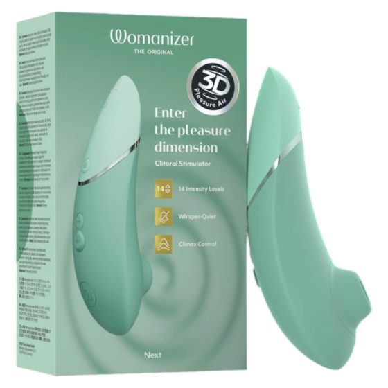 Womanizer Next - bezdrôtový stimulátor klitorisu so vzduchovou vlnou (šalvia)