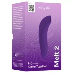  We-Vibe Melt 2 - aplikáciou ovládaný stimulátor klitorisu s tlakovými vlnami (fialový)