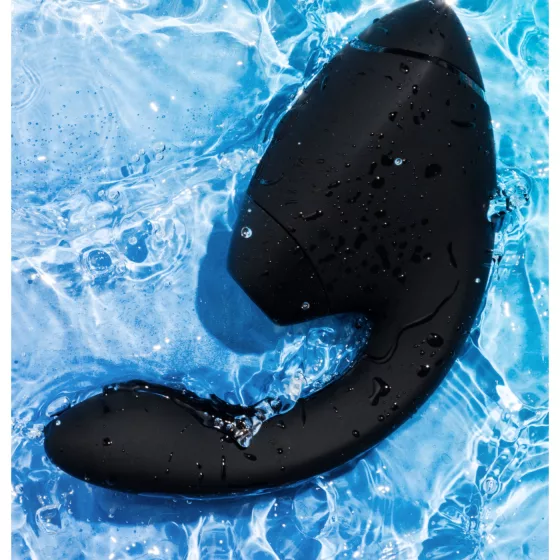 Womanizer Next Duo - vibrátor na G bod a klitorálny stimulátor - čierny