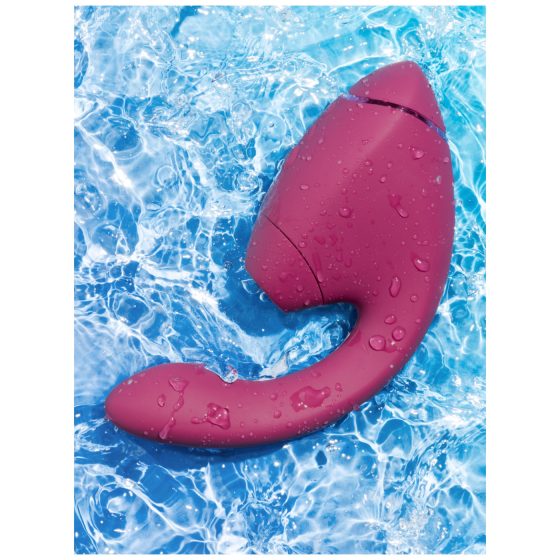 Womanizer Next Duo - vibrátor na bod G a klitorálny stimulátor - ružový