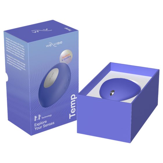 We-Vibe Temp - chladiace-ohrievacie klitorisové vibračné zariadenie (modré)